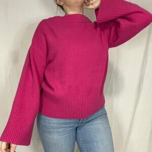 Gibson Latimer Hot Pink Sweater Size Small